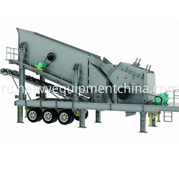 Mobile Gravel Crushing Plant